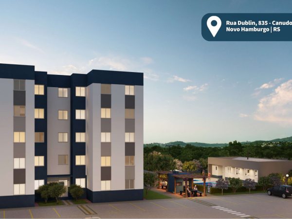 APARTAMENTO NA PLANTA COM 2 DORMITÓRIOS – NOVO HAMBURGO – CANUDOS