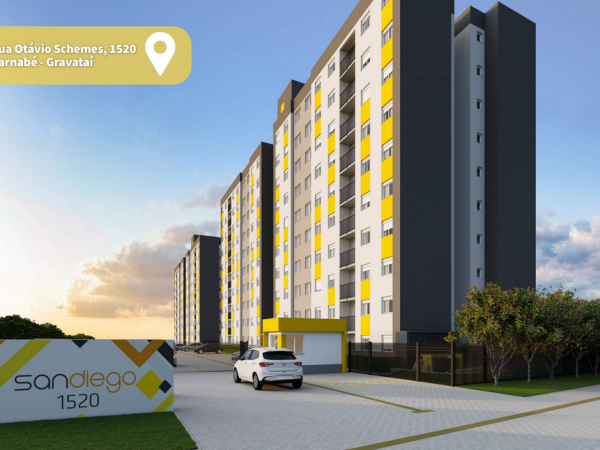 APARTAMENTO NA PLANTA EM GRAVATAÍ – BAIRRO BARNABÉ