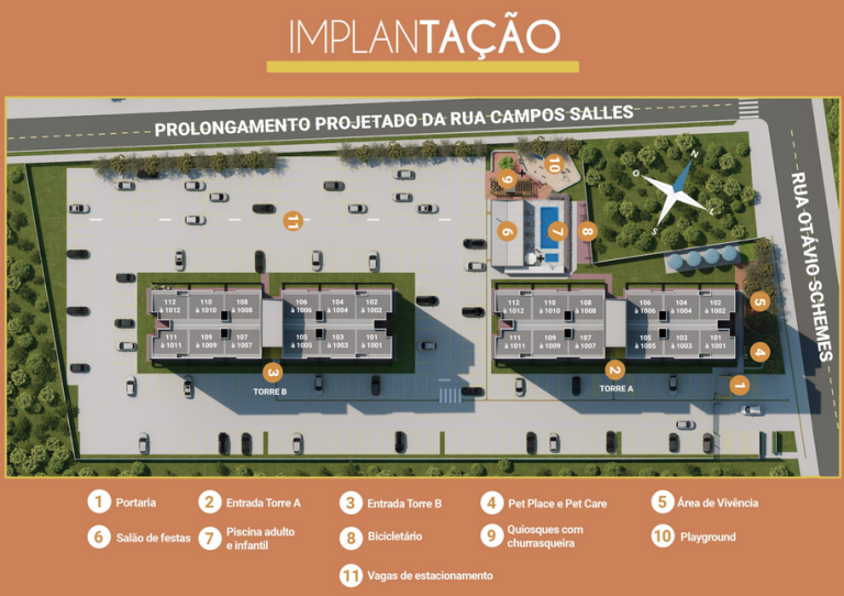 APARTAMENTO NA PLANTA EM GRAVATAÍ – BAIRRO BARNABÉ