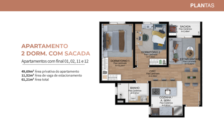 Apartamento na Planta em Novo Hamburgo – Residencial Viena – Bairro Canudos Apartamento na Planta em Novo Hamburgo – Residencial Viena – Bairro Canudos