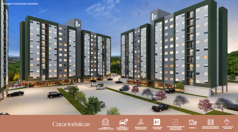 Apartamento na Planta em Novo Hamburgo – Residencial Viena – Bairro Canudos Apartamento na Planta em Novo Hamburgo – Residencial Viena – Bairro Canudos